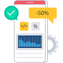 پیش‌نمایش فایل coding-application-7476450 از پک اپلیکیشن موبایل
