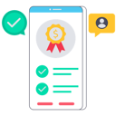 پیش‌نمایش فایل customer-reward-7476467 از پک اپلیکیشن موبایل