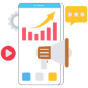 پیش‌نمایش فایل digital-marketing-7476454 از پک اپلیکیشن موبایل