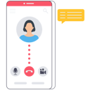 پیش‌نمایش فایل online-meeting-7476472 از پک اپلیکیشن موبایل