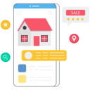 پیش‌نمایش فایل real-estate-application-7476475 از پک اپلیکیشن موبایل