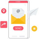 پیش‌نمایش فایل send-mail-7476476 از پک اپلیکیشن موبایل