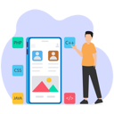 پیش‌نمایش فایل mobile-app-development-7604245 از پک برنامه های موبایل