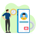 پیش‌نمایش فایل user-profile-7604257 از پک برنامه های موبایل