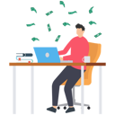پیش‌نمایش فایل man-earn-online-passive-income-7657831 از پک کسب و کار