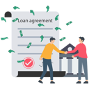 پیش‌نمایش فایل loan-agreements-7708491 از پک کسب و کار