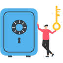 پیش‌نمایش فایل golden-key-to-unlock-7771932 از پک کسب و کار