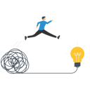 پیش‌نمایش فایل simplifying-ideas-to-find-solution-7879429 از پک کسب و کار