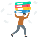 پیش‌نمایش فایل businessman-with-workload-8074649 از پک کسب و کار