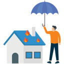 پیش‌نمایش فایل fire-house-insurance-8145496 از پک بیمه نامه