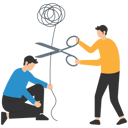 پیش‌نمایش فایل man-cutting-thread-from-scissor-8177573 از پک کسب و کار