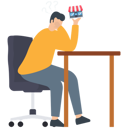 پیش‌نمایش فایل man-loss-his-business-8177551 از پک کسب و کار