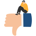پیش‌نمایش فایل a-man-sad-because-of-unsubscribes-8240710 از پک کسب و کار