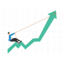 پیش‌نمایش فایل businessman-pulling-performance-graph-rising-up-with-full-effort-8240694 از پک کسب و کار