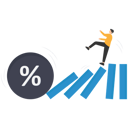 پیش‌نمایش فایل interest-rate-and-inflation-percent-impact-economy-8240693 از پک کسب و کار