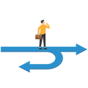 پیش‌نمایش فایل frustrated-businessman-investor-looking-at-his-reverse-direction-pathway-8312205 از پک کسب و کار