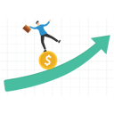 پیش‌نمایش فایل fund-manager-holding-flag-lead-money-coin-running-up-rising-graph-8312231 از پک کسب و کار