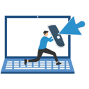 پیش‌نمایش فایل cyber-attack-protection-8402002 از پک مفهوم کسب و کار