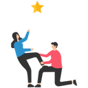 پیش‌نمایش فایل reach-for-the-star-8598555 از پک مفهوم کسب و کار