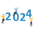 پیش‌نمایش فایل 2024-new-year-welcome-8525953 از پک بازاریابی کسب وکار