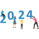 پیش‌نمایش فایل 2024-new-year-welcome-8525970 از پک بازاریابی کسب وکار