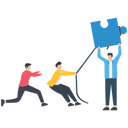 پیش‌نمایش فایل business-team-pulling-jigsaw-piece-8525939 از پک بازاریابی کسب وکار