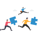 پیش‌نمایش فایل jigsaw-puzzles-teamwork-strategy-8525951 از پک بازاریابی کسب وکار