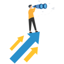 پیش‌نمایش فایل man-searching-for-path-to-success-8525941 از پک بازاریابی کسب وکار