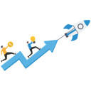 پیش‌نمایش فایل team-ideas-for-new-project-launch-metaphor-8525962 از پک بازاریابی کسب وکار