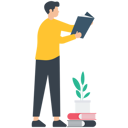 پیش‌نمایش فایل young-man-reading-book-8525985 از پک بازاریابی کسب وکار
