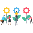 پیش‌نمایش فایل people-start-the-mechanism-as-a-plant-8636967 از پک مدیریت کسب وکار