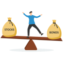 پیش‌نمایش فایل stocks-vs-bonds-in-investment-asset-allocation-8677073 از پک کسب و کار