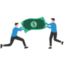 پیش‌نمایش فایل fight-for-money-8705436 از پک کسب و کار