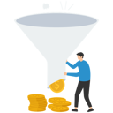 پیش‌نمایش فایل sale-funnel-8704317 از پک کسب و کار
