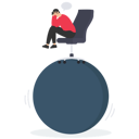 پیش‌نمایش فایل businessman-balancing-on-unstable-career-8816353 از پک کسب و کار
