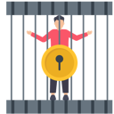 پیش‌نمایش فایل business-man-locked-in-money-trap-8803345 از پک کسب و کار