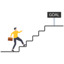 پیش‌نمایش فایل ladder-to-the-goal-8803338 از پک کسب و کار