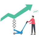 پیش‌نمایش فایل businessman-trying-to-repair-the-graph-8784508 از پک کسب و کار