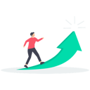 پیش‌نمایش فایل businessmen-walking-on-the-arrow-road-go-to-success-8862311 از پک کسب و کار