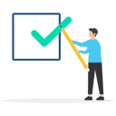 پیش‌نمایش فایل businessman-holding-pencil-looking-at-completed-checklist-8878475 از پک کسب و کار
