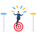 پیش‌نمایش فایل businessman-juggling-arrow-symbol-while-riding-bicycle-8878483 از پک کسب و کار