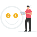 پیش‌نمایش فایل happy-man-getting-financial-profit-8878469 از پک کسب و کار