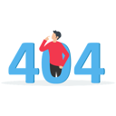 پیش‌نمایش فایل 404-error-9155606 از پک مفهوم کسب و کار