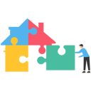 پیش‌نمایش فایل house-jigsaw-9154931 از پک مفهوم کسب و کار