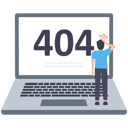 پیش‌نمایش فایل page-not-found-9155605 از پک مفهوم کسب و کار