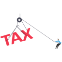 پیش‌نمایش فایل tax-overburdened-9155601 از پک مفهوم کسب و کار