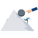 پیش‌نمایش فایل businessman-pushing-boulder-uphill-9231204 از پک کسب و کار