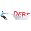 پیش‌نمایش فایل businessmen-push-the-word-debt-financial-freedom-9231200 از پک کسب و کار