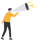 پیش‌نمایش فایل business-man-shouting-through-loudspeaker-9247797 از پک کسب و کار