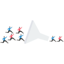 پیش‌نمایش فایل marketing-funnel-conversion-rate-9170245 از پک کسب و کار